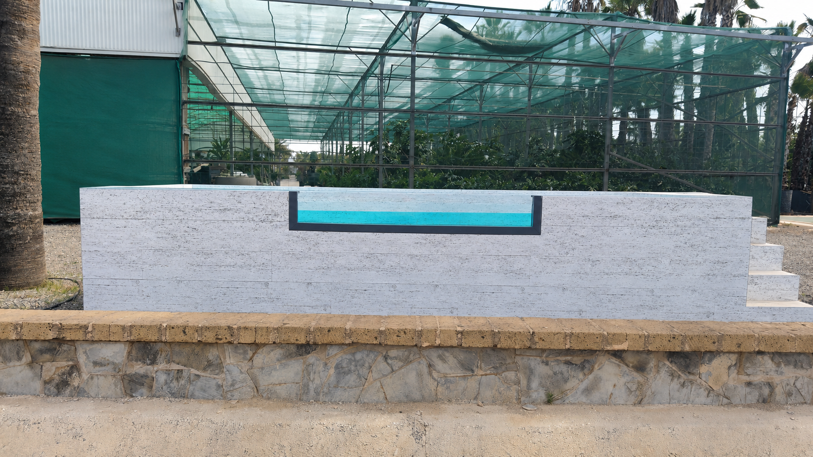 Piscina de patio MIAMI 5,90 x 2,20x1,12 m (884SL MA)