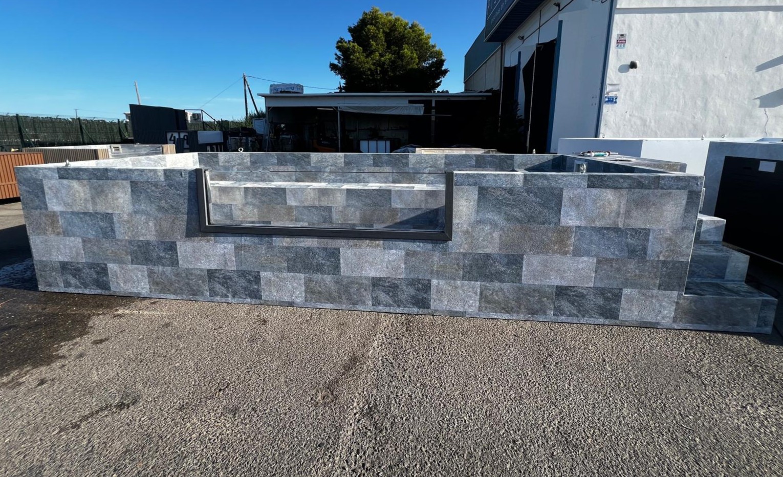 Piscina de patio MIAMI 5,90 x 2,20x1,12 m (854/SL AR)