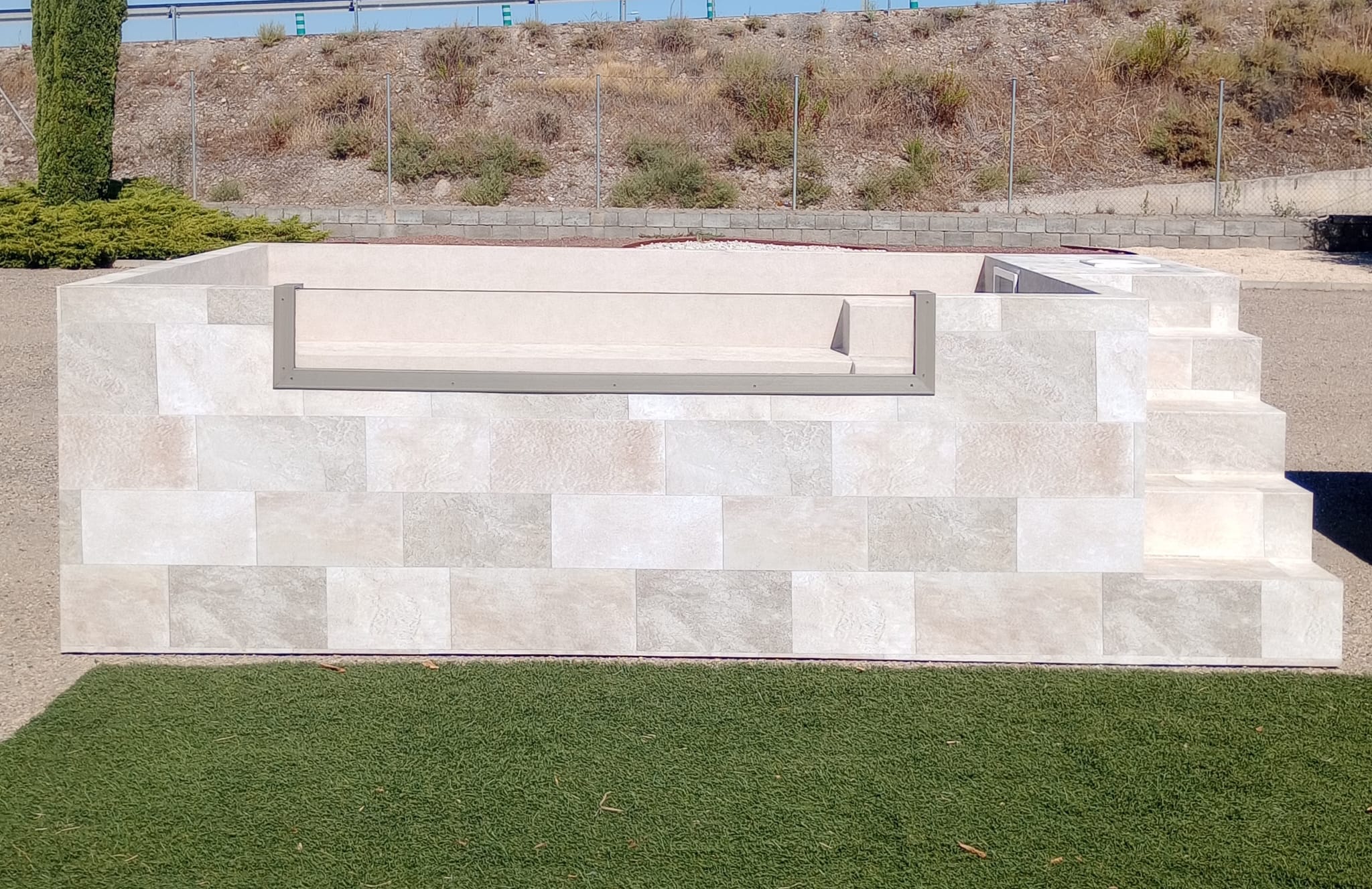Piscina Elevada de patio MIAMI 3,90 x 2,20x1,12 m (1002SL AR)