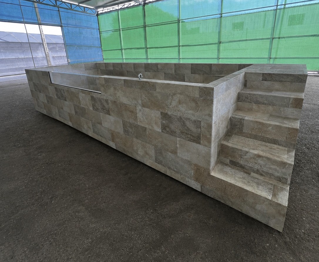 Piscina de patio MIAMI 5,90 x 2,20x1,12 m (1141/SL DH)
